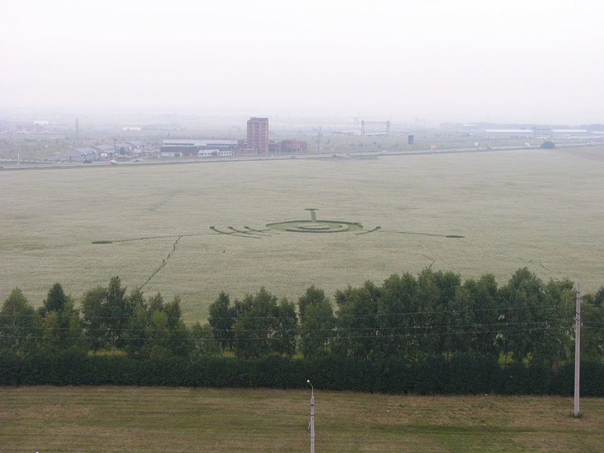 Круг на гречишном поле в Тольятти 22 июля 2005 года