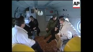 Первый визит премьера Путина в Грозный 1999