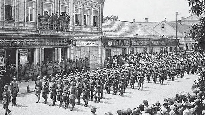 Немцы в Киеве, 1918 год